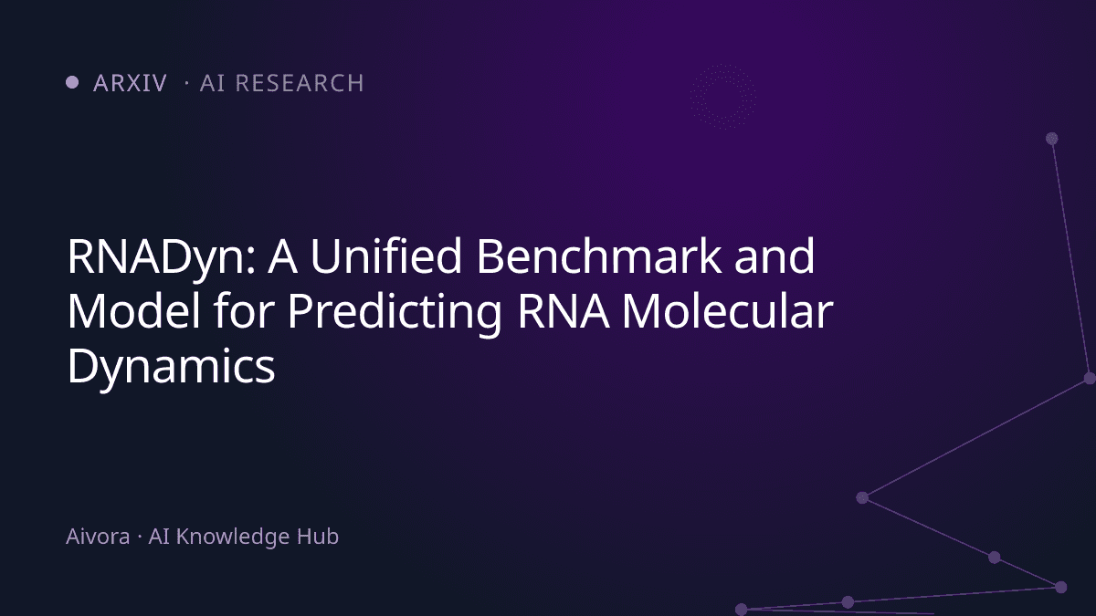 RNADyn: A Unified Benchmark and Model for Predicting RNA Molecular Dynamics